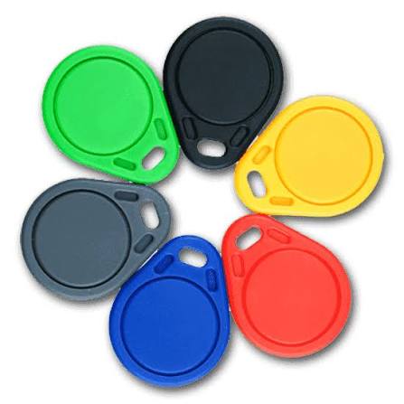 BADGE PORTE-CLÉ RFID MULTICOULEUR MARIN 125KHz - ALI