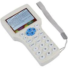 [12770] LECTEUR GRAVEUR BLANC RFID PORTABLE P/BADGE - ALI