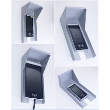 [12782] PROTECTION METAL GRIS P/CLAVIER À CODES - CASQUETTE ALI