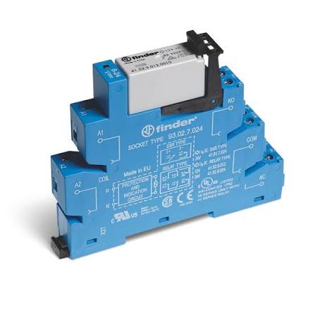 INTERFACE RELAIS FINDER 24VDC 8A EMBASE