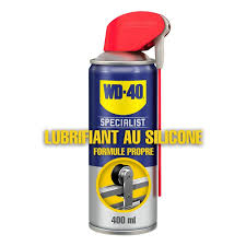 Spray Lubrifiant au Silicone 250 ml, Isolation contre l'humidité, Comptatible tous métaux, plastiques, caoutchoucs & bois - WD40
