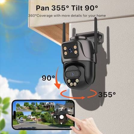 CAMERA WIFI, Extérieur, 2x Objectifs - WONSDAR
