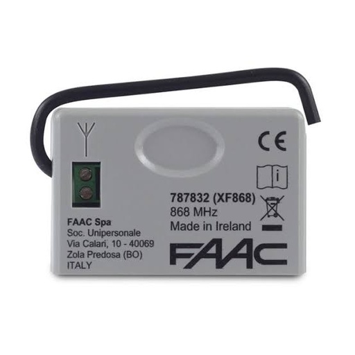 [787832] RECEPTEUR EMBROCHABLE XF868 FAAC - 787832