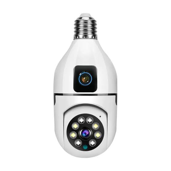 CAMERA AMPOULE, WIFI, 8MP, 2x Objectifs - Cugo