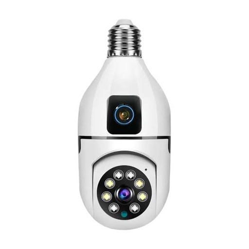 [Cugo] CAMERA AMPOULE, WIFI, 8MP, 2x Objectifs - Cugo