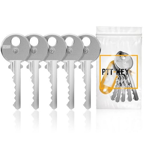 [T10x5] PTT-KEY, Lot de 5 clés T10 