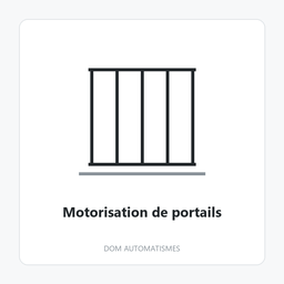 KIT DA - Motorisation de portails FAAC - HANDY KIT